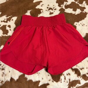 Red Women's Shorts